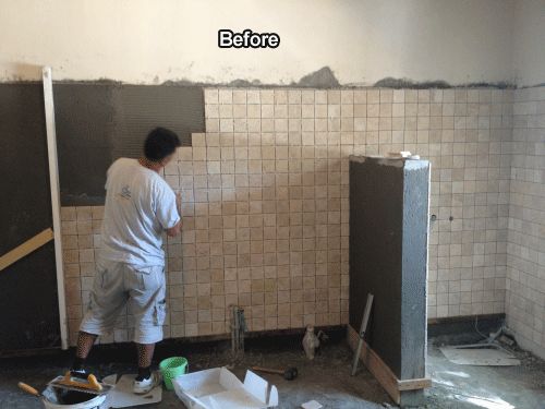 bathroom rebuild